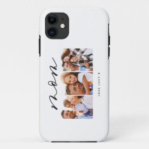 Capa Para iPhone 11 presente multi-foto de um guião bonito moderno