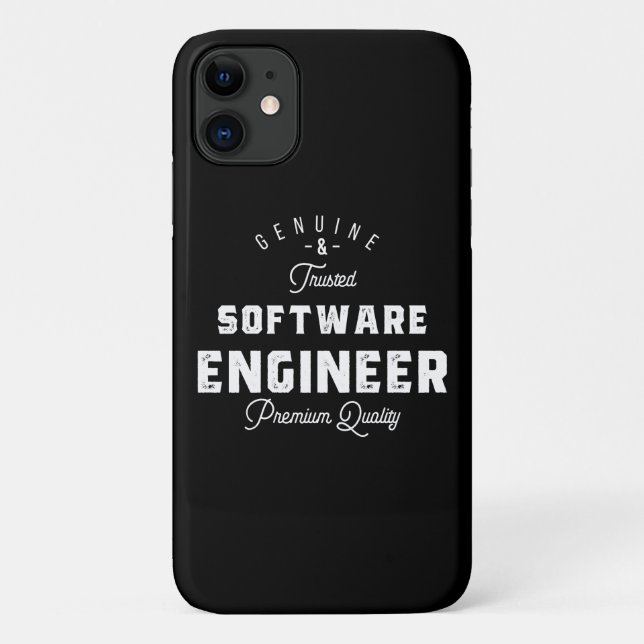 Capa Para iPhone 11 Presente para o Engenheiro de software (Verso)