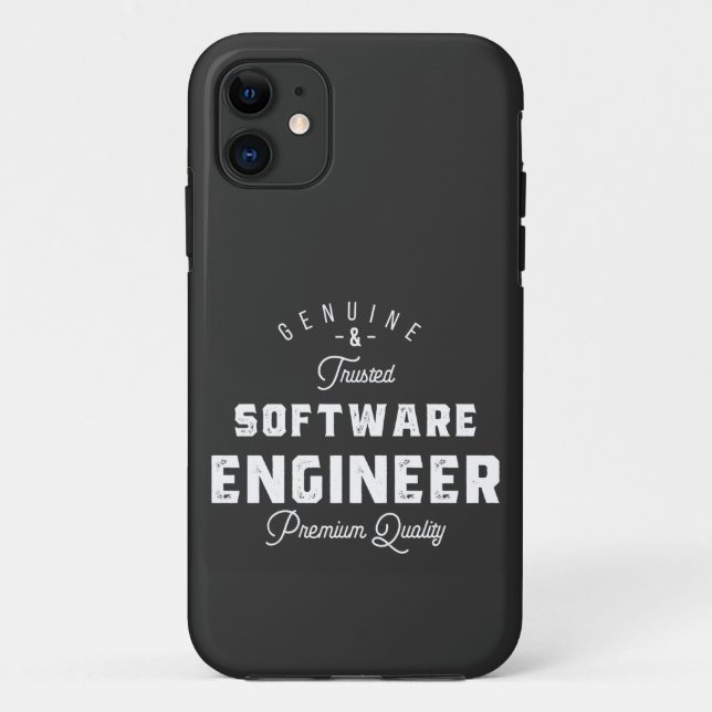 Capa Para iPhone 11 Presente para o Engenheiro de software (Verso)