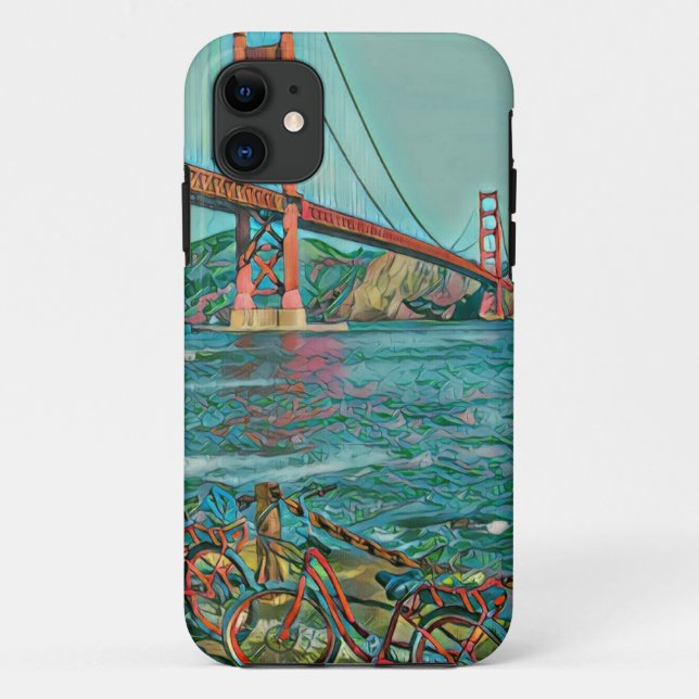 Capa Para iPhone 11 Presentes ciclistas únicos (Verso)