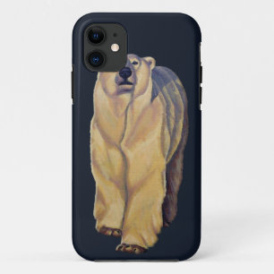 Capa Para iPhone 11 Presentes de Urso Polar IPhone 5 Case Wildlife Art