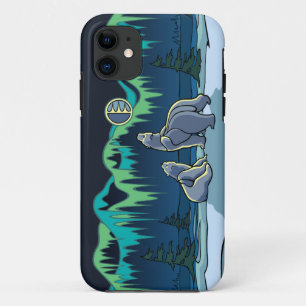 Capa Para iPhone 11 Presentes do Urso Polar IPhone 5 em Ursos de Arte