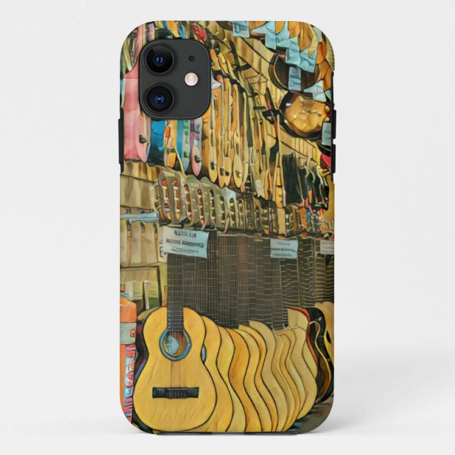 Capa Para iPhone 11 presentes guitarristas legal (Verso)