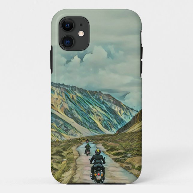 Capa Para iPhone 11 Presentes para motociclistas (Verso)