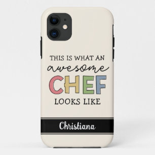 Capa Para iPhone 11 Presentes personalizados incríveis de chef Melho