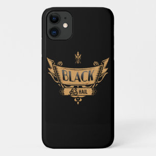 Capa Para iPhone 11 Preto como clássico de granizo