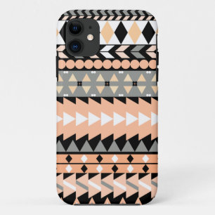 Capa Para iPhone 11 Preto do asteca do pêssego