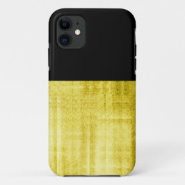 Capa Para iPhone 11 Preto Dourado