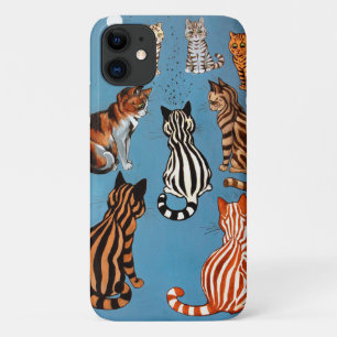 Capa Para iPhone 11 Primadonna da noite, Louis Wain