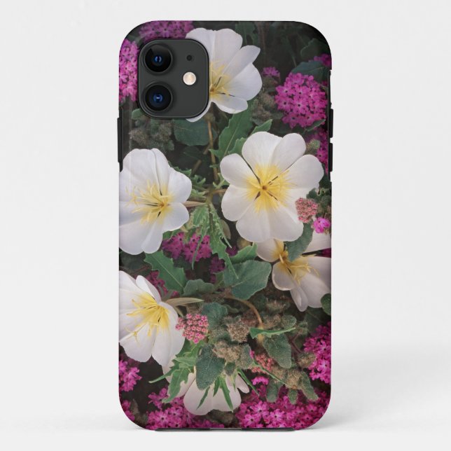Capa Para iPhone 11 Primavera do Deserto e Verbena da Areia do Deserto (Verso)
