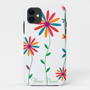 Capa Para iPhone 11 Primavera Floral iPhone 5 Case