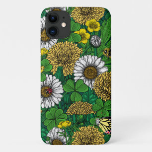 Capa Para iPhone 11 Primavera verde