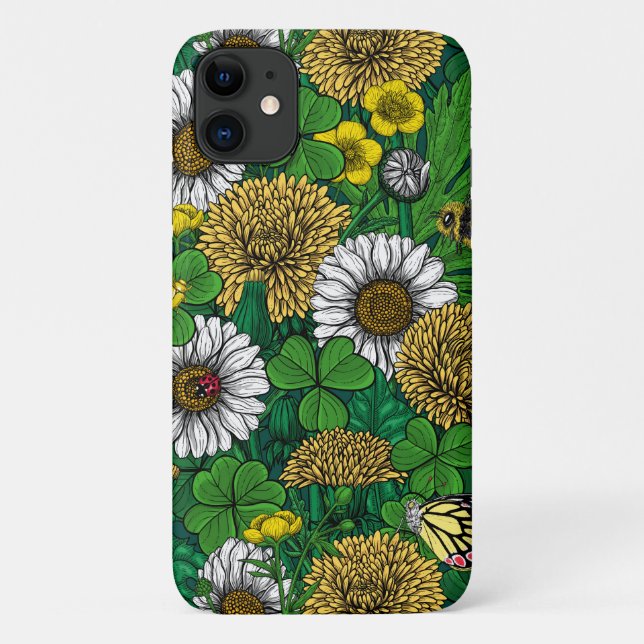 Capa Para iPhone 11 Primavera verde (Verso)