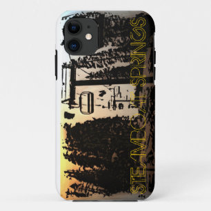 Capa Para iPhone 11 Primaveras de barco a vapor Levante de esqui do Co