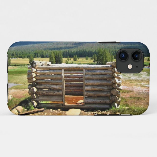 Capa Para iPhone 11 Primaveras quentes em Tuolumne Meadows, Yosemite,  (Verso (horizontal))