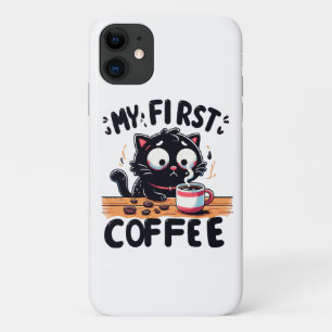 Capa Para iPhone 11 Primeira Aventura com Café Preto