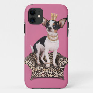 Capa Para iPhone 11 Princesa da chihuahua