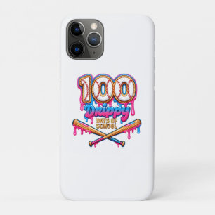 Capa Para iPhone 11 Pro 100 Dias Chuvosos de Escola Meninos de Beisebol In
