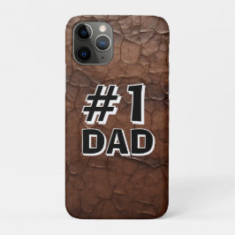 Capa Para iPhone 11 Pro #1 Dad Leather-look
