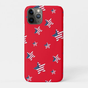Capa Para iPhone 11 Pro 4 de julho patriótico, partido estrelado na améric