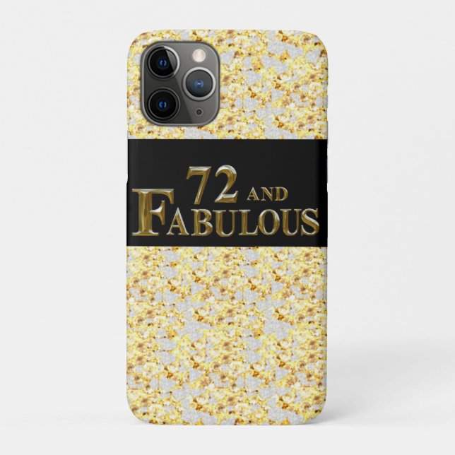 Capa Para iPhone 11 Pro 72º aniversário (Verso)