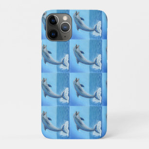 Capa Para iPhone 11 Pro A Dança Silenciosa do Golfinho