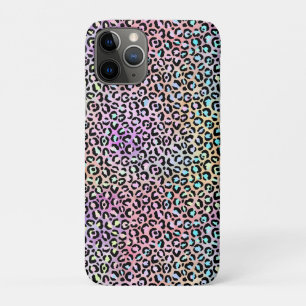Capa Para iPhone 11 Pro A Série Iridescente Leopard Design 6