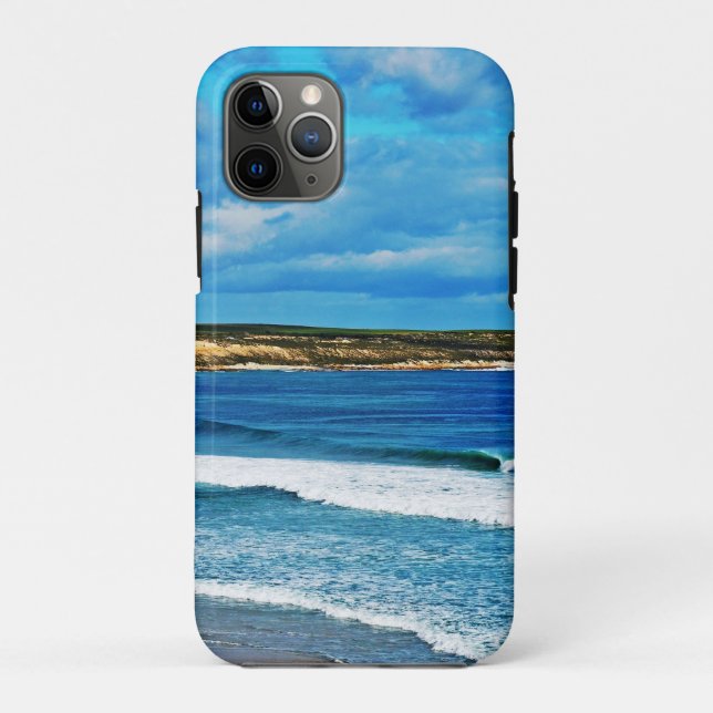 Capa Para iPhone 11 Pro A Vida Na Praia É Para Mim, (Verso)