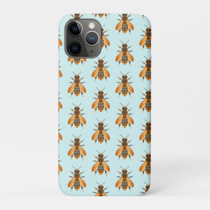 Capa Para iPhone 11 Pro Abelha do Bumble do Estilo Antiquado - Vintage Ins