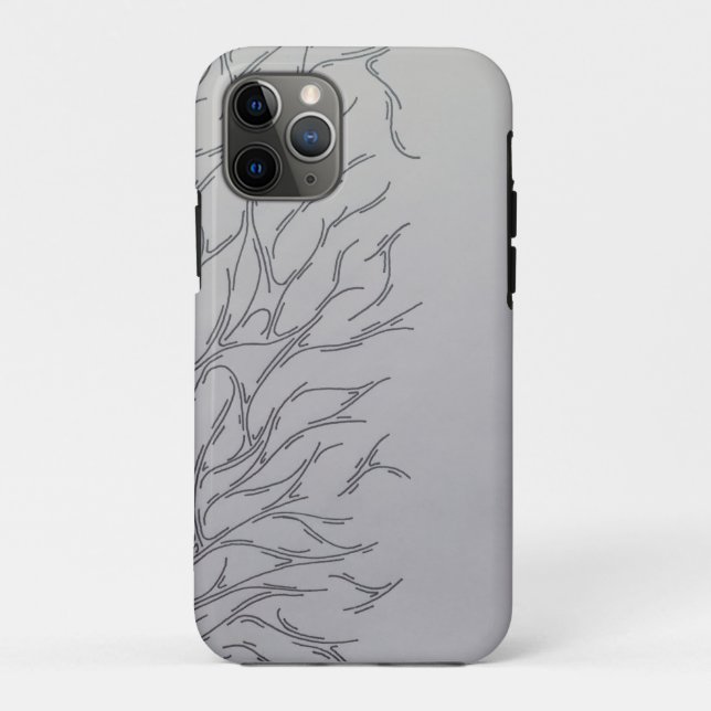 Capa Para iPhone 11 Pro Abstrato Art (Verso)