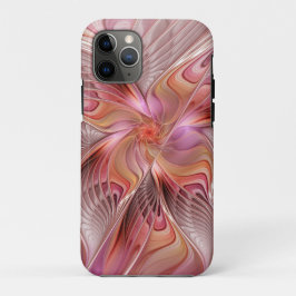 Capa Para iPhone 11 Pro Abstrato Butterfly Fantasy Fractal Arte Colorida