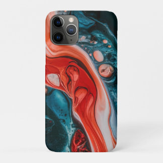 Capa Para iPhone 11 Pro Abstrato Crimson Tide