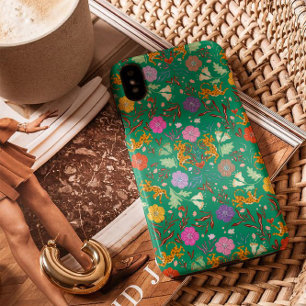 Capa Para iPhone 11 Pro Abstrato moderno da selva com chita