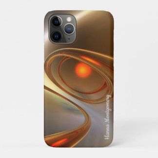 Capa Para iPhone 11 Pro Abstrato trendy e elegante Design 3d