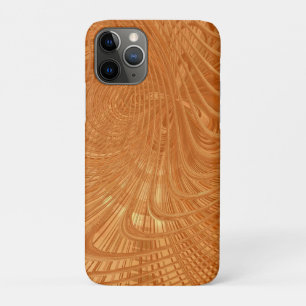 Capa Para iPhone 11 Pro Abstrato Wavy Striped Pattern Lines 01