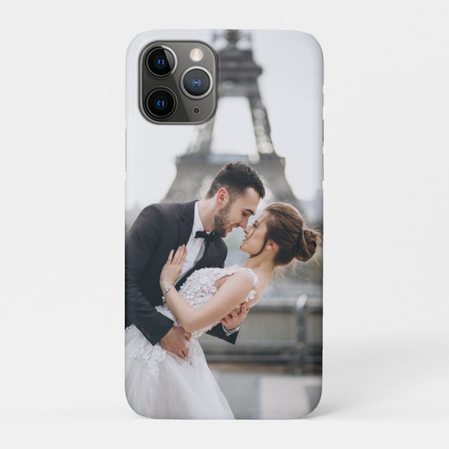 Capa Para iPhone 11 Pro Adicione Sua Própria Foto Personalizada | Casament (Verso)