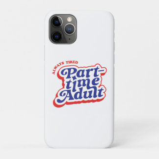 Capa Para iPhone 11 Pro Adulto em Tempo Parcial