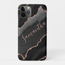 Agitação de falso preto e Rosa Dourado