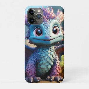 Capa Para iPhone 11 Pro Aiden, um Dragão Whimsical