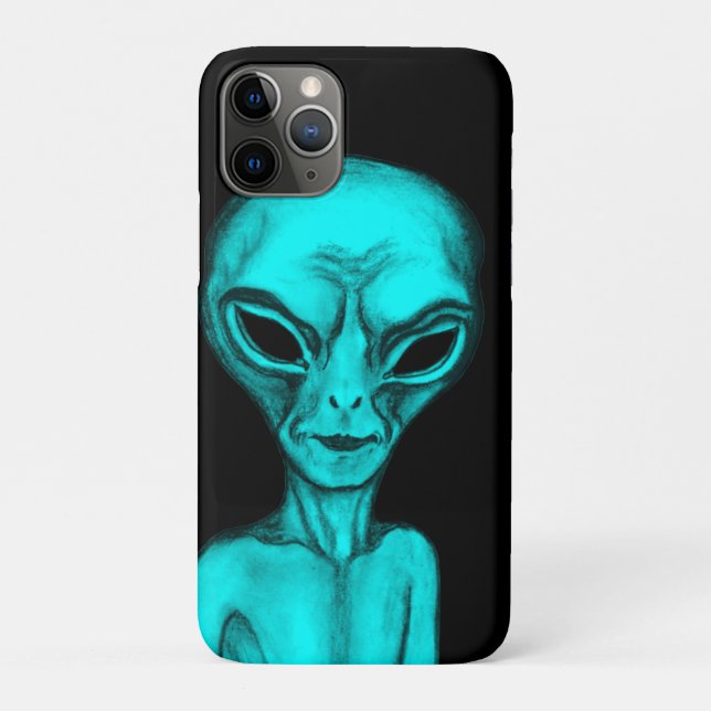 Capa Para iPhone 11 Pro Alienígena (Verso)