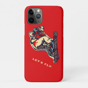 Capa Para iPhone 11 Pro Alta Flyer! - Snowboard Fol Pillowcase