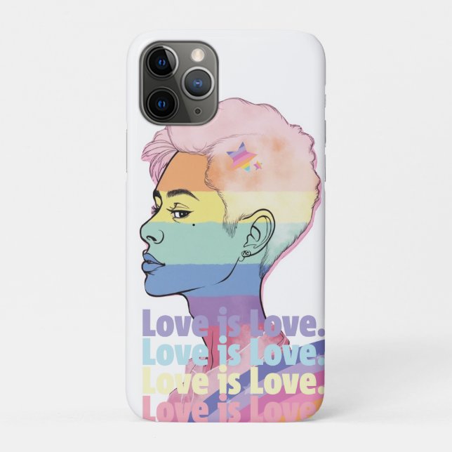 Capa Para iPhone 11 Pro Amor é Amor (Verso)