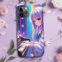 Anime Girl tocando piano