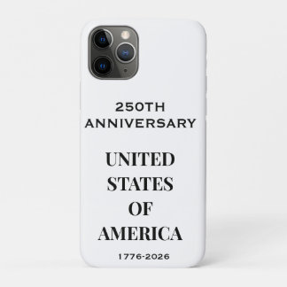Capa Para iPhone 11 Pro Aniversário de 250 anos 1776–2026 – Isqueiro Premi