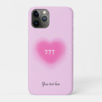 Anjo Estético bonito de Coração Rosa 777