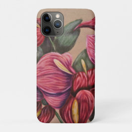 Capa Para iPhone 11 Pro Anthurium