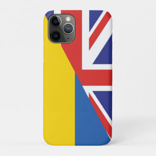 Capa Para iPhone 11 Pro Apoio britânico à Ucrânia Sherpa Blanket