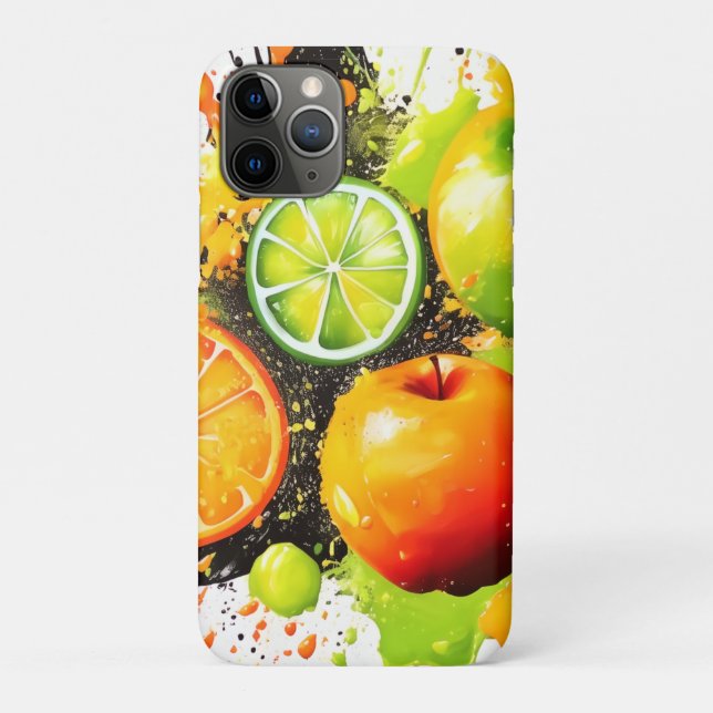 Capa Para iPhone 11 Pro Apple e Citrus Burst (Verso)