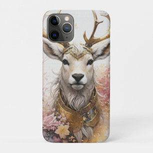 Capa Para iPhone 11 Pro Aquarela Cor Rosa Cores Rosa Moderna Floral Modern