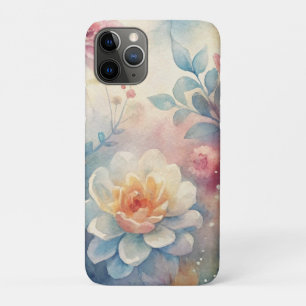 Capa Para iPhone 11 Pro aquarela estética